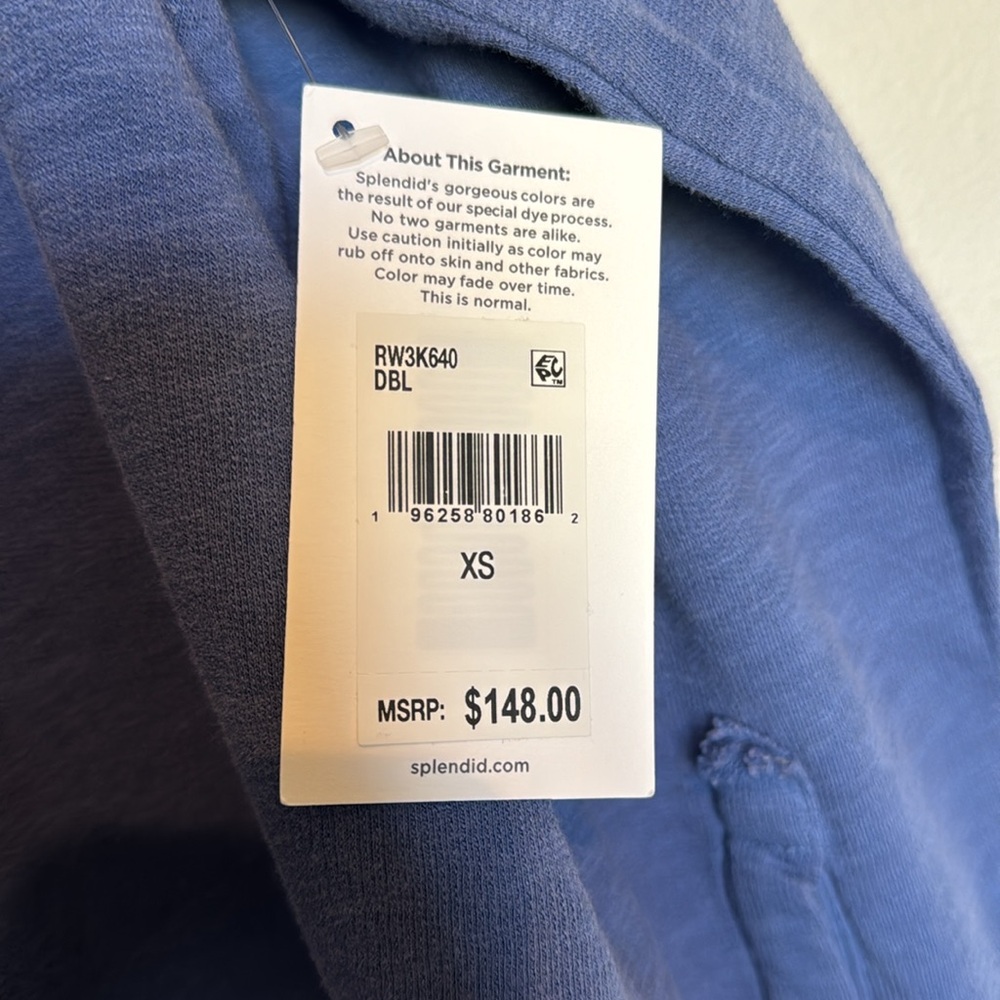 Splendid Amara Pocket Button Down Long Sleeve XS NWT - Picture 4 of 6